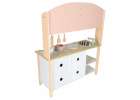 Kuchnia dla dzieci drewniana  MDF MODERN CLASSIC akcesoria 82cm różowa 4