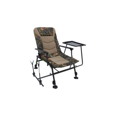 LUARO Folding Chair with Table Fishing Camping and Carp Fishing