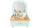 LULILO Mini Wooden Dressing Table for Girls with LED Mirror and Accessories 3