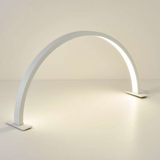 Lampa kosmetyczna LED biurkowa do manicure paznokci łuk 3 barwy biała