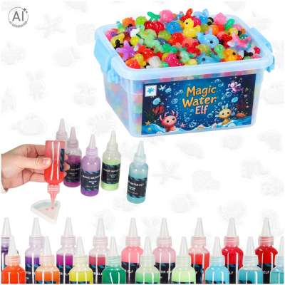 Magic Water Gel Gel Figures Creative Set Gels Molds