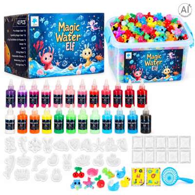 Magic Water Gel Gel Figures Creative Set Gels Molds