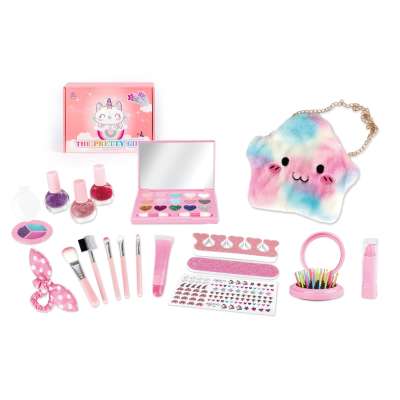 Makeup nail polish handbag celebrity set