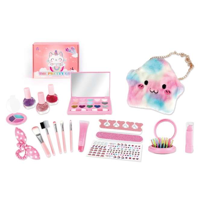 Makeup nail polish handbag celebrity set