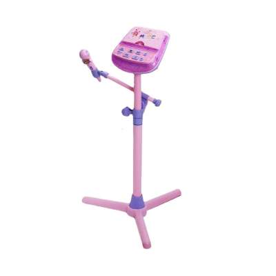 Microphone on a stand karaoke set for kids MP3 player sound effects