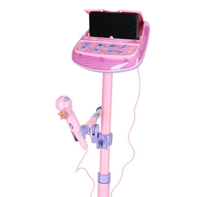 Microphone on a stand karaoke set for kids MP3 player sound effects
