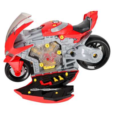 Motor motocykl interaktywny zestaw mechanika silnik do skręcania rozkręcania