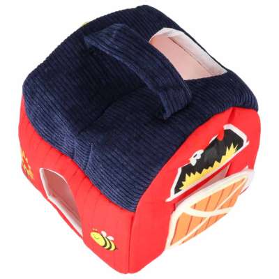 Plush sensory activity house sorter farm animals educational toy