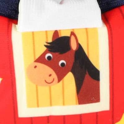 Plush sensory activity house sorter farm animals educational toy
