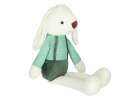 Plush toy rabbit in green shorts 70 cm 5