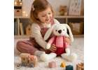 Plush toy rabbit in yellow shorts 36 cm 2