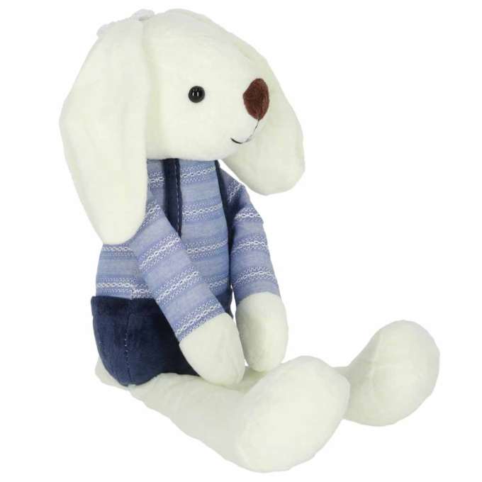 Plush toy rabbit in yellow shorts 36 cm