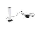 RGB LED Gaming Desk Lamp Column/Pillar Style with Remote Control Set of 2 4