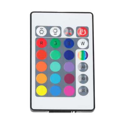 RGB LED Gaming Desk Lamp Column/Pillar Style with Remote Control Set of 2