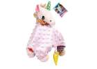 Sensory plush toy blanket teether and unicorn tags 2