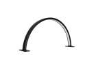 Shadowless LED Cosmetic Desk Lamp for Manicures Black Curved Design 2