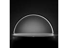 Shadowless LED Cosmetic Desk Lamp for Manicures Black Curved Design 6