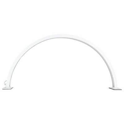 Shadowless LED Cosmetic Desk Lamp for Manicures White Curved Design