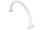 Shadowless LED Cosmetic Desk Lamp for Manicures White Curved Design 4