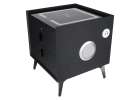 Smart Nightstand with Fingerprint Lock and Wireless Charging Black 3