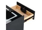 Smart Nightstand with Fingerprint Lock and Wireless Charging Black 8