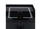 Smart Nightstand with Fingerprint Lock and Wireless Charging Black 12