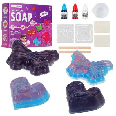 Soap-making kit soap bars accessories molds dyes fragrance oils