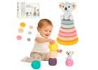 Soft sensory educational stacking pyramid blocks 13-piece set 1
