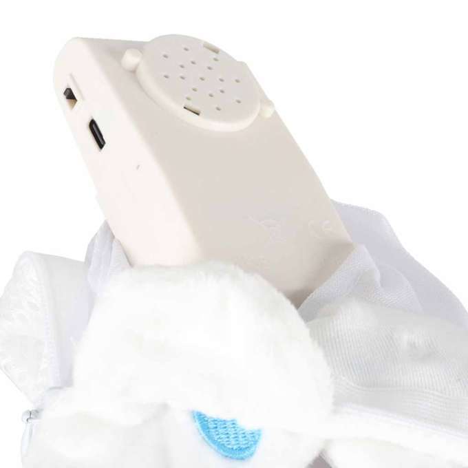 Soothing baby pillow for falling asleep with patting function hand