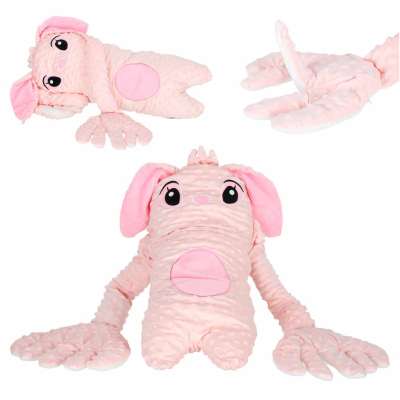 Soothing baby pillow for sleep with patting function elephant
