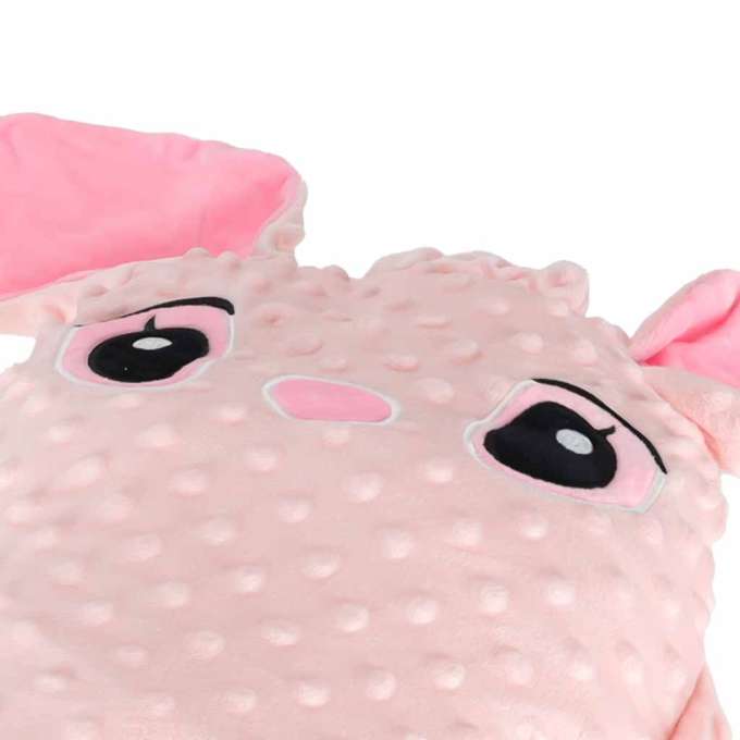 Soothing baby pillow for sleep with patting function elephant