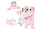 Soothing baby pillow for sleep with patting function elephant 1