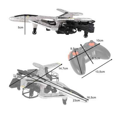 Syma P01 RC Drone LED 2.4GHz 360° Stunts Auto Takeoff Stabilization