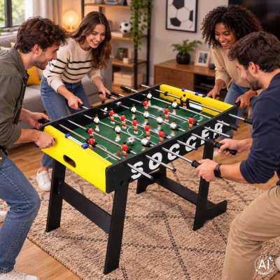 Table football arcade game foldable table football table soccer