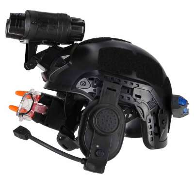 Tactical Commando Set for Kids Helmet Flashlight Sound Effects