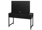 Vanity table with LED mirror 13-bulb lighting and drawers 8