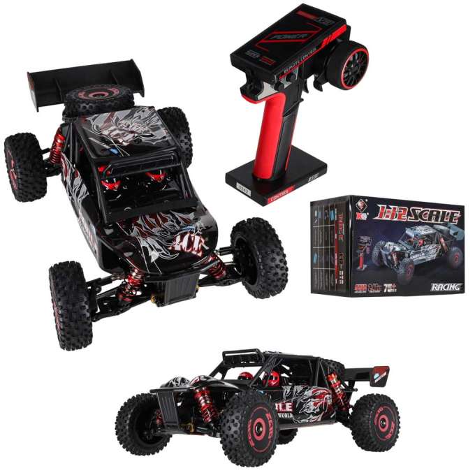 WLToys 124016 1:12 Scale 4WD Brushless Off-Road RC Car 75 km/h RTR