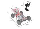 WLToys 144001 1:14 Scale 4WD Off-Road RC Car 60 km/h 2.4 GHz Ready-to-Run 2