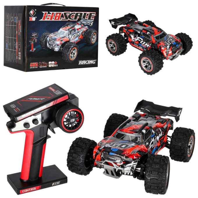 WLToys 184008 1:18 Scale 4WD Brushless LED RTR RC Car 60 km/h