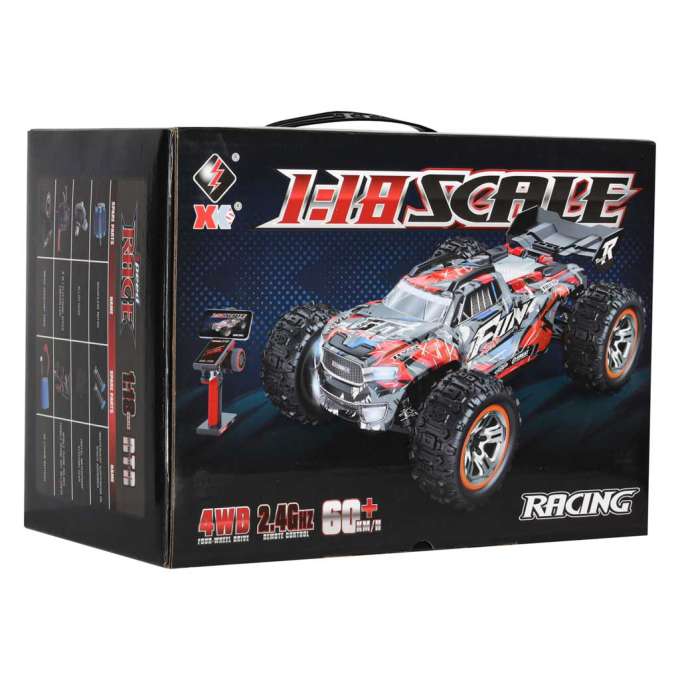 WLToys 184008 1:18 Scale 4WD Brushless LED RTR RC Car 60 km/h