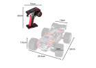 WLToys 184008 1:18 Scale 4WD Brushless LED RTR RC Car 60 km/h 2