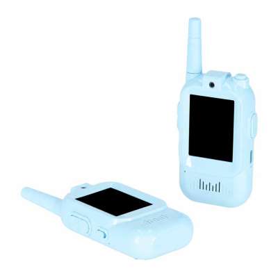 Walkie-talkies for kids with a camera and video function blue