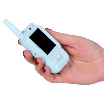 Walkie-talkies for kids with a camera and video function blue