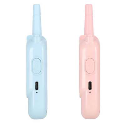 Walkie-talkies for kids with camera and video function blue and pink