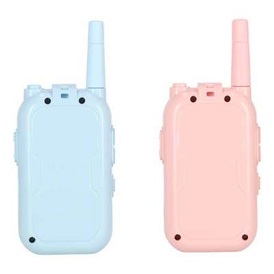 Walkie-talkies for kids with camera and video function blue and pink