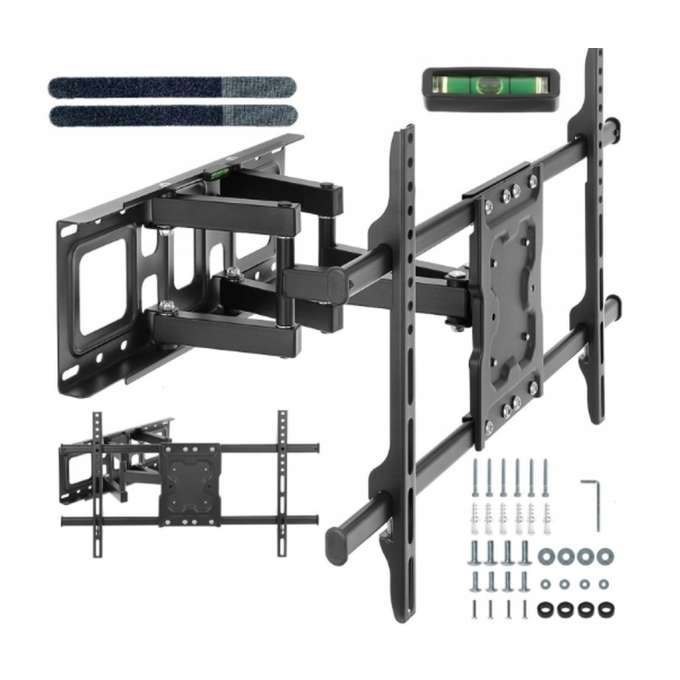 Wall-mounted TV mount adjustable universal TV bracket 32–85"