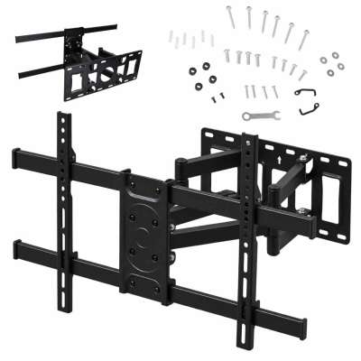 Wall-mounted TV mount adjustable universal TV bracket 32–85"