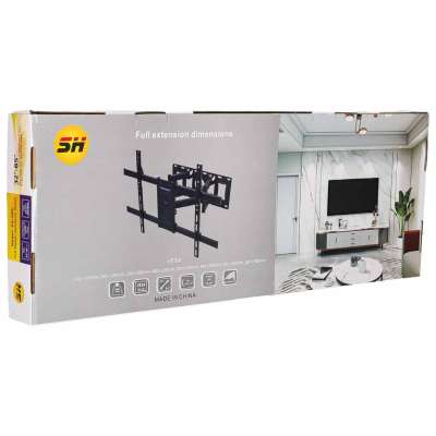 Wall-mounted TV mount adjustable universal TV bracket 32–85"