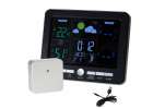 Weather station thermometer hygrometer clock alarm USB 1