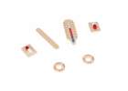 Wooden Doctor's Set Small Doctor's Bag and Accessories 6